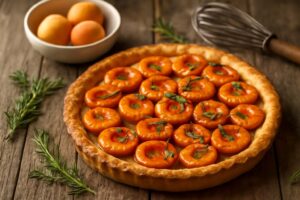 découvrez comment infuser vos abricots au four avec une herbe fraîche du jardin pour réussir une tarte aux abricots savoureuse et originale, qui fera le bonheur de tous.