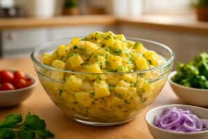 découvrez comment transformer vos pommes de terre froides en un plat irrésistible grâce à une sauce magique qui fera disparaître votre saladier en un instant !