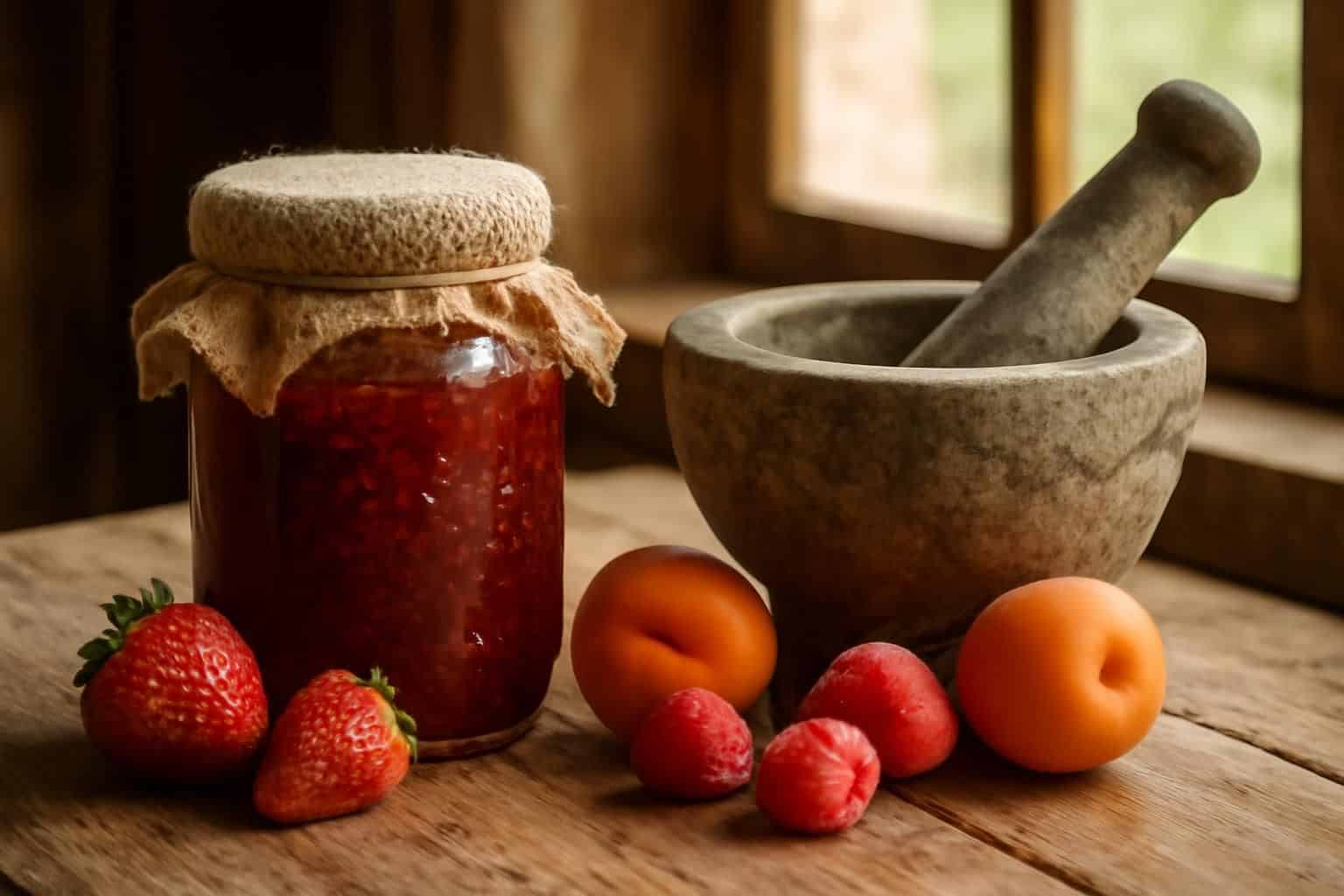 découvrez une méthode ancestrale pour réaliser une confiture naturellement gélifiée sans excès de sucre, alliant tradition et saveurs authentiques.