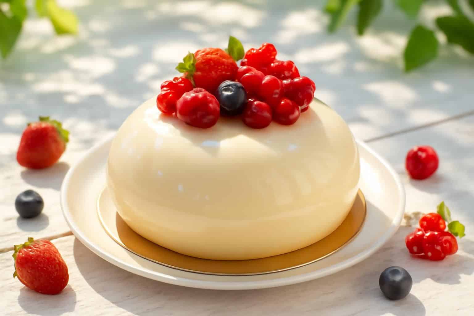 découvrez un entremets vanille aux fruits rouges, une alternative élégante et facile à la salade de fruits, parfaite pour impressionner vos invités cet été.