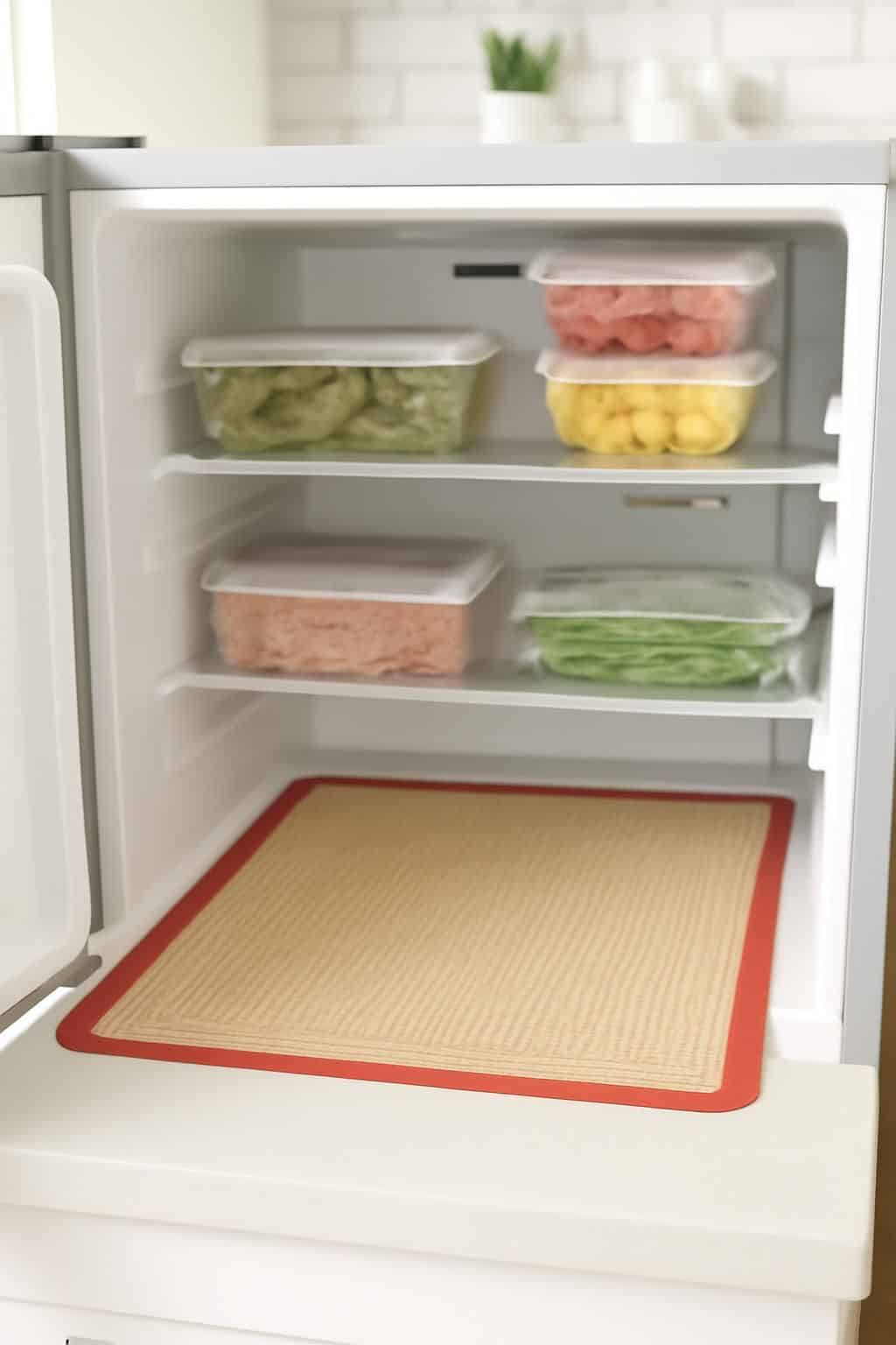 découvrez pourquoi votre voisine place un tapis de cuisson au fond de son congélateur et apprenez cette astuce surprenante qui va bien au-delà du simple rangement pour optimiser votre congélateur.