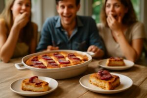 découvrez le clafoutis aux figues, un dessert gourmand qui a séduit mes invités dès la première bouchée, surpassant même la tarte de pâtissier traditionnelle.
