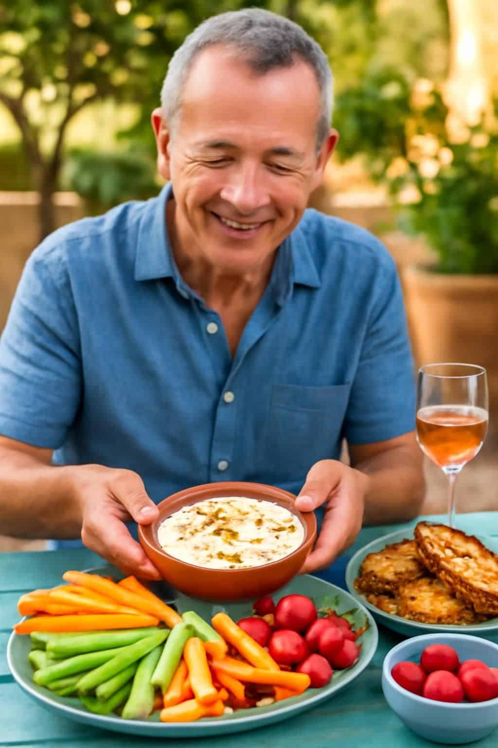 découvrez comment laurent mariotte révolutionne l'apéritif avec sa crème à la feta, si savoureuse que les chips restent intactes et que les crudités surpassent le saucisson. une nouvelle façon gourmande et saine de partager vos moments conviviaux.