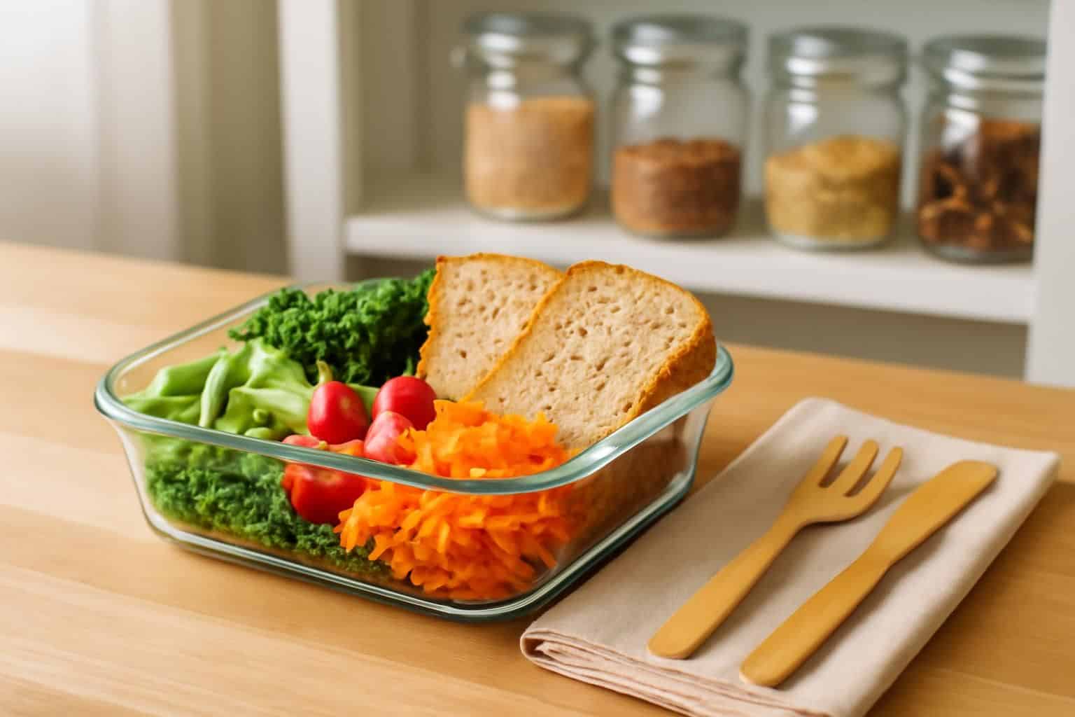découvrez une alternative écologique au tupperware pour transporter votre déjeuner, une solution simple et durable que vous avez déjà dans vos placards.