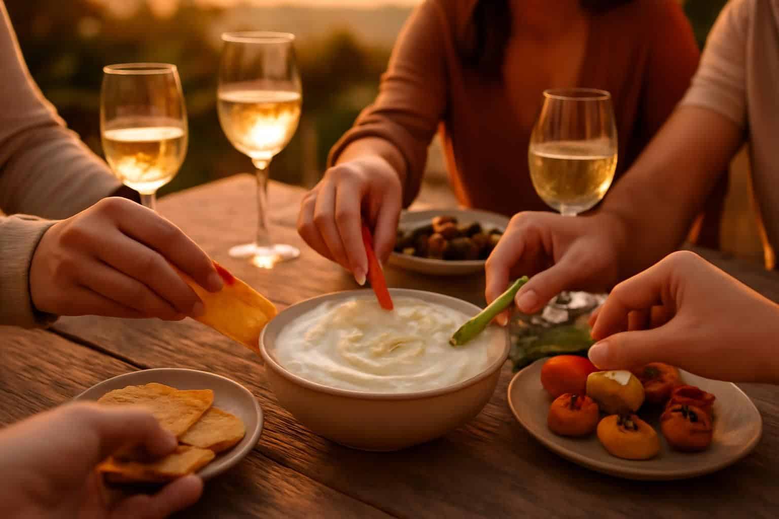 découvrez mon test du chèvre fouetté à l’apéro, un succès immédiat qui a conquis les convives, vidé le bol et suscité l'envie d'obtenir la recette avant même le dessert !